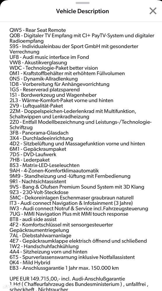 Audi A8 50 TDI quattro Tiptronic - 33