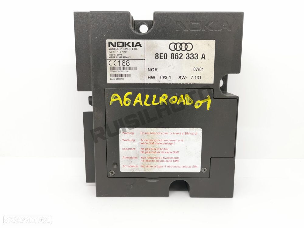 Módulo Telefone 8e096_2333a Audi A6 C5 (4b) [1997_2005] 2.5 Tdi - 1