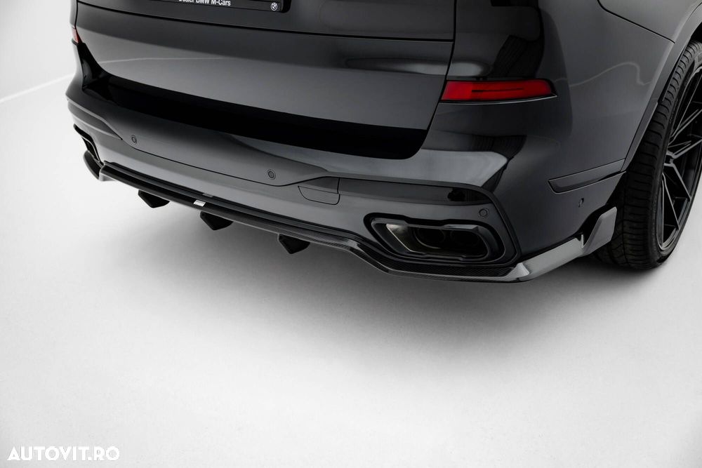 Pachet Exterior Prelungiri compatibil cu BMW X7 G07 LCI Maxton Design Carbon - 10