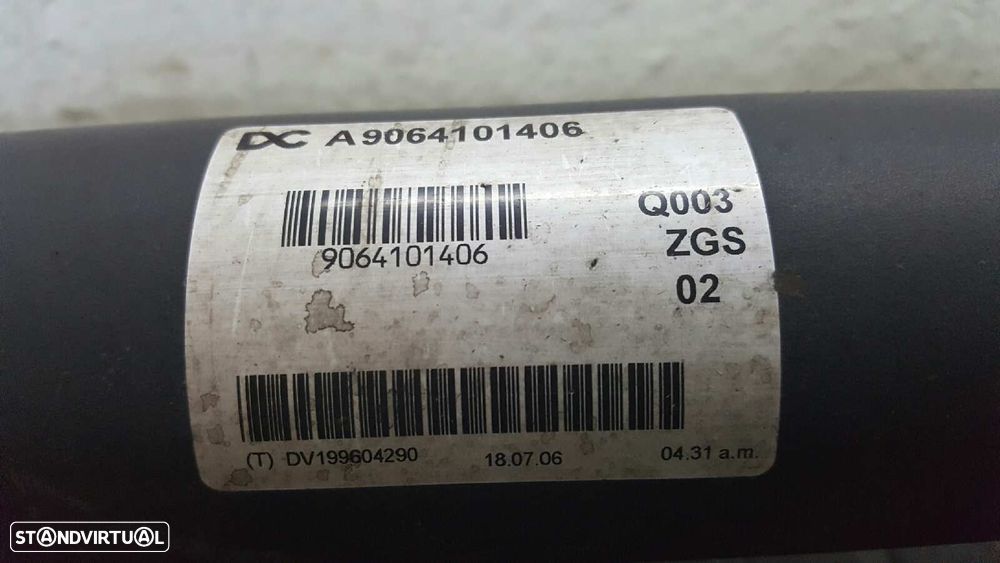 TRANSMISSÃO CENTRAL MERCEDES SPRINTER II JAMES COOK (906) 315 CDI CLASSIC - 5