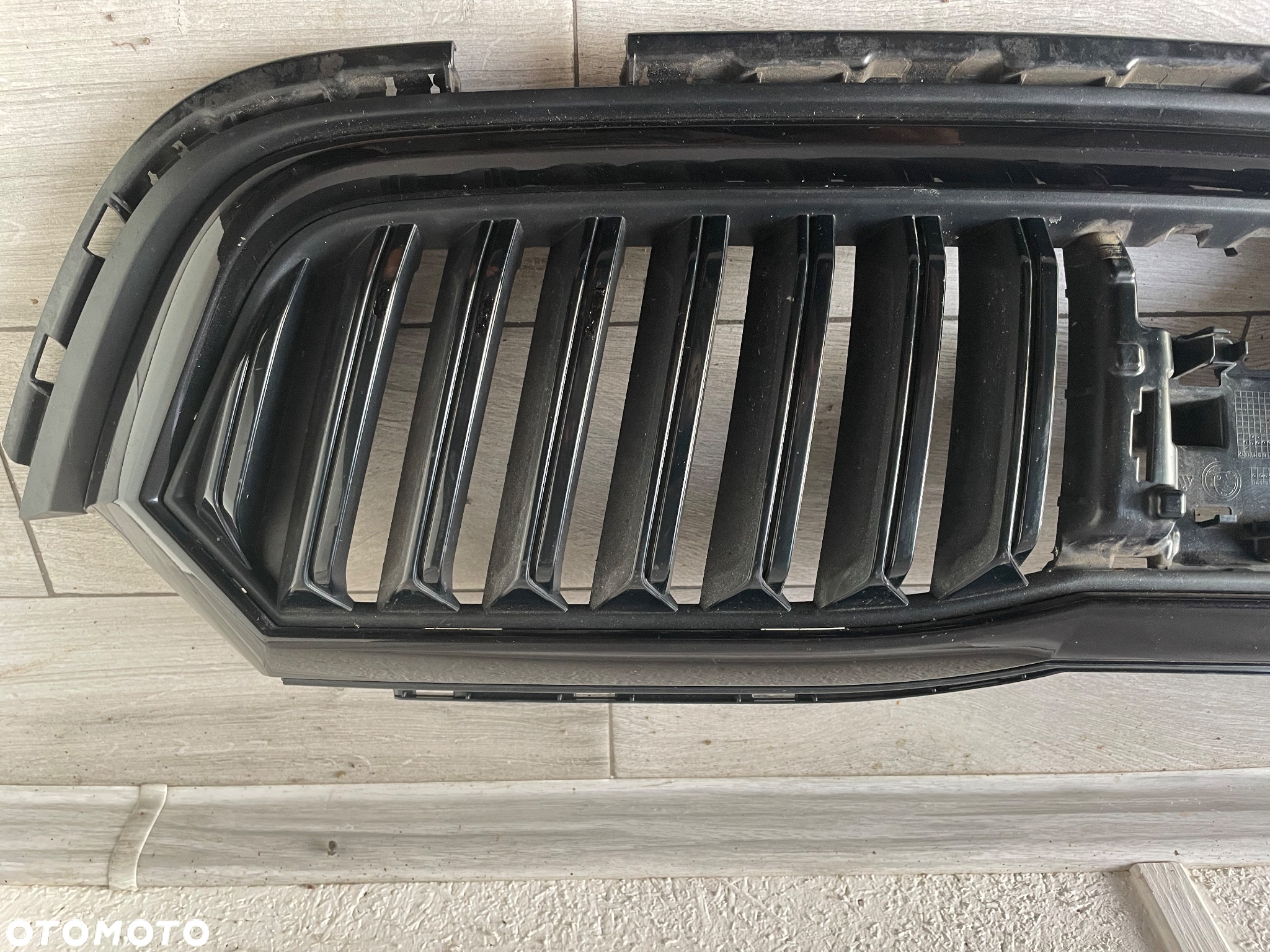 Grill Atrapa Skoda OCTAVIA IV Black Shadow Czarny Oryginał - 8