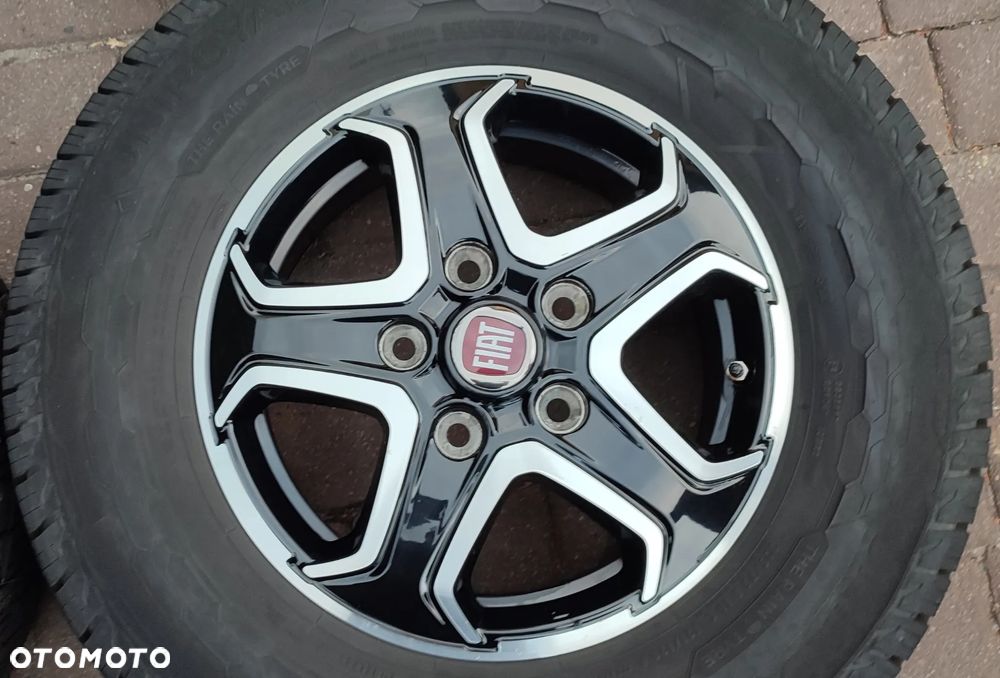 Koła Całoroczne Felgi Aluminiowe Oryg. Fiat Ducato Maxi Peugeot Boxer Citroen Jumper 16 cali 5x130 Ø78,1mm Et68 225/75/16 2022r Bdb !! Starogard Gdański - 4