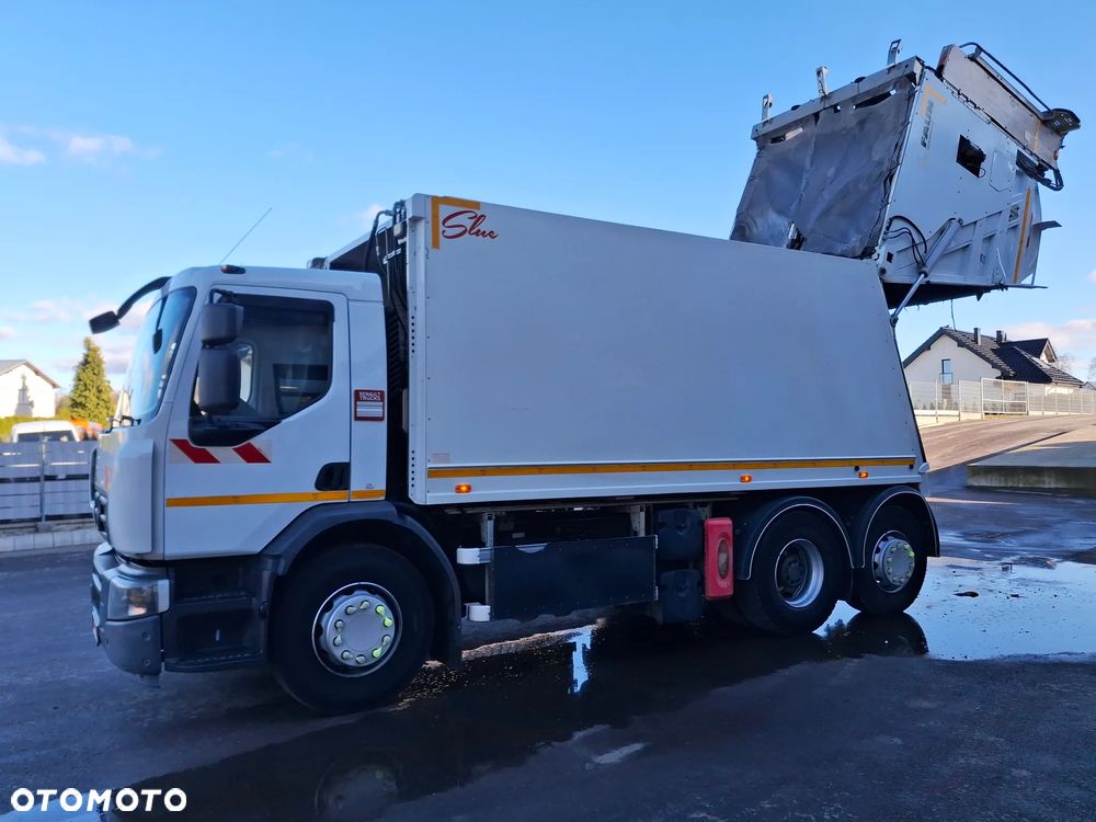 Renault D26 Śmieciarka FAUN Environnement VR5 LEV Euro 6 2014r 3 Osie Segregacja Odpady - 20