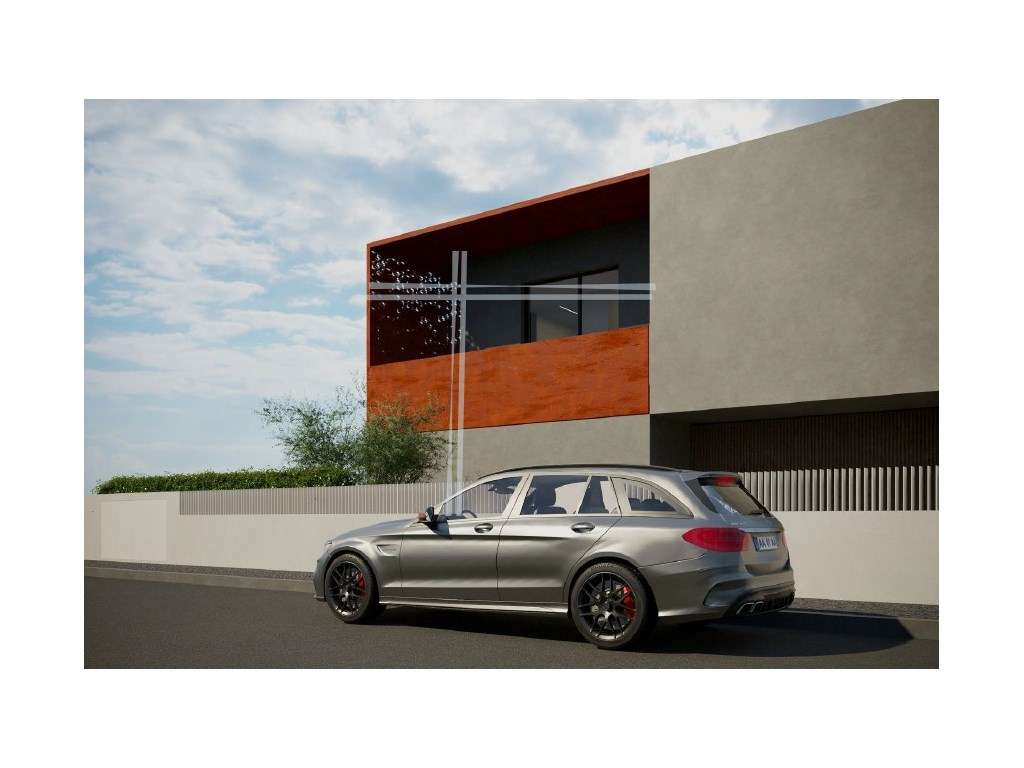 Moradia isolada T4, arquitetura contemporânea com garagem e piscina... - Grande imagem: 2/17