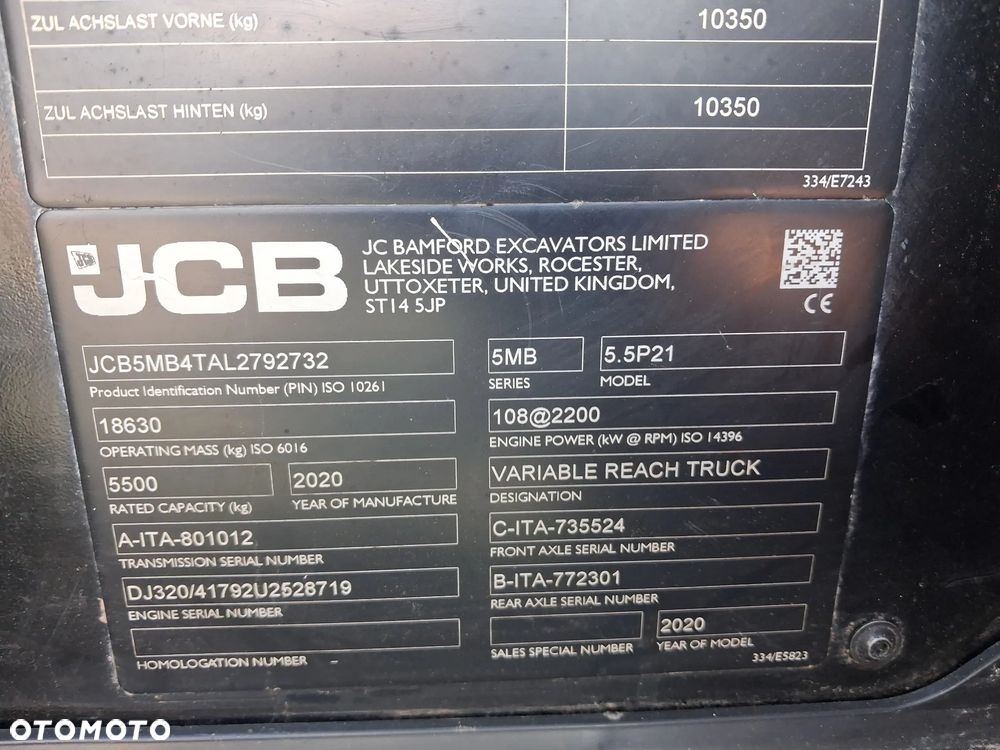 JCB 555 - 210 R ROTO - 16