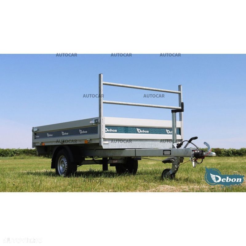 Autocar Remorca basculabila pe o singura parte cu sistem de franare pe 2 axe Debon PW1.2 ECO - 12