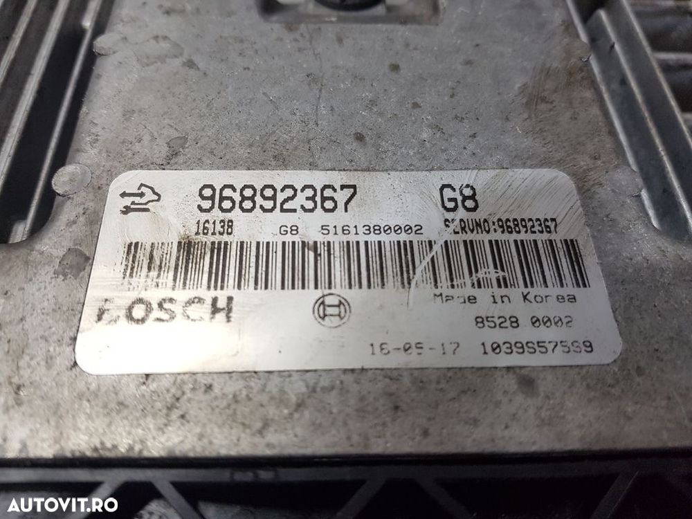 Calculator motor Opel Antara 2.0 CDTI 2006 - 2011 150CP Manuala Z 20 DMH Z 20 S Euro4 ... - 1