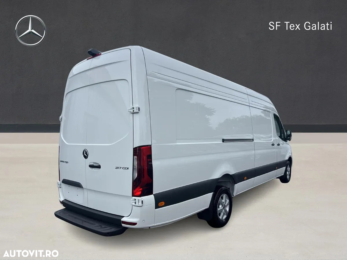 Mercedes-Benz Sprinter 317 - furgon 15.5m3 - Automat - LED - Jante aliaj - Scaun sofer pe perna si incalzit - Pachet parcare - 5