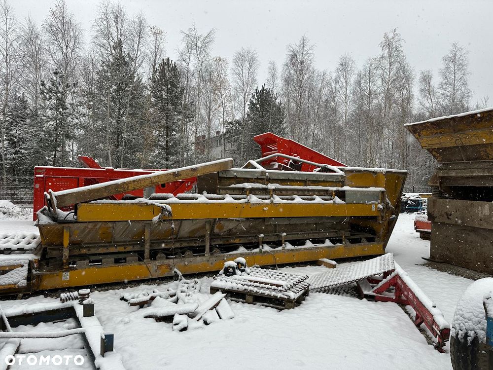 Powerscreen KOSZ ZASYPOWY 10 ton / 6 m3 - WSYP, HOPPER / TAŚMOCIĄG 15 m, 1200 mm taśma ( Finlay, McCloskey, Sandvik, Metso, Maximus, Kleemann, CAT ) - 14