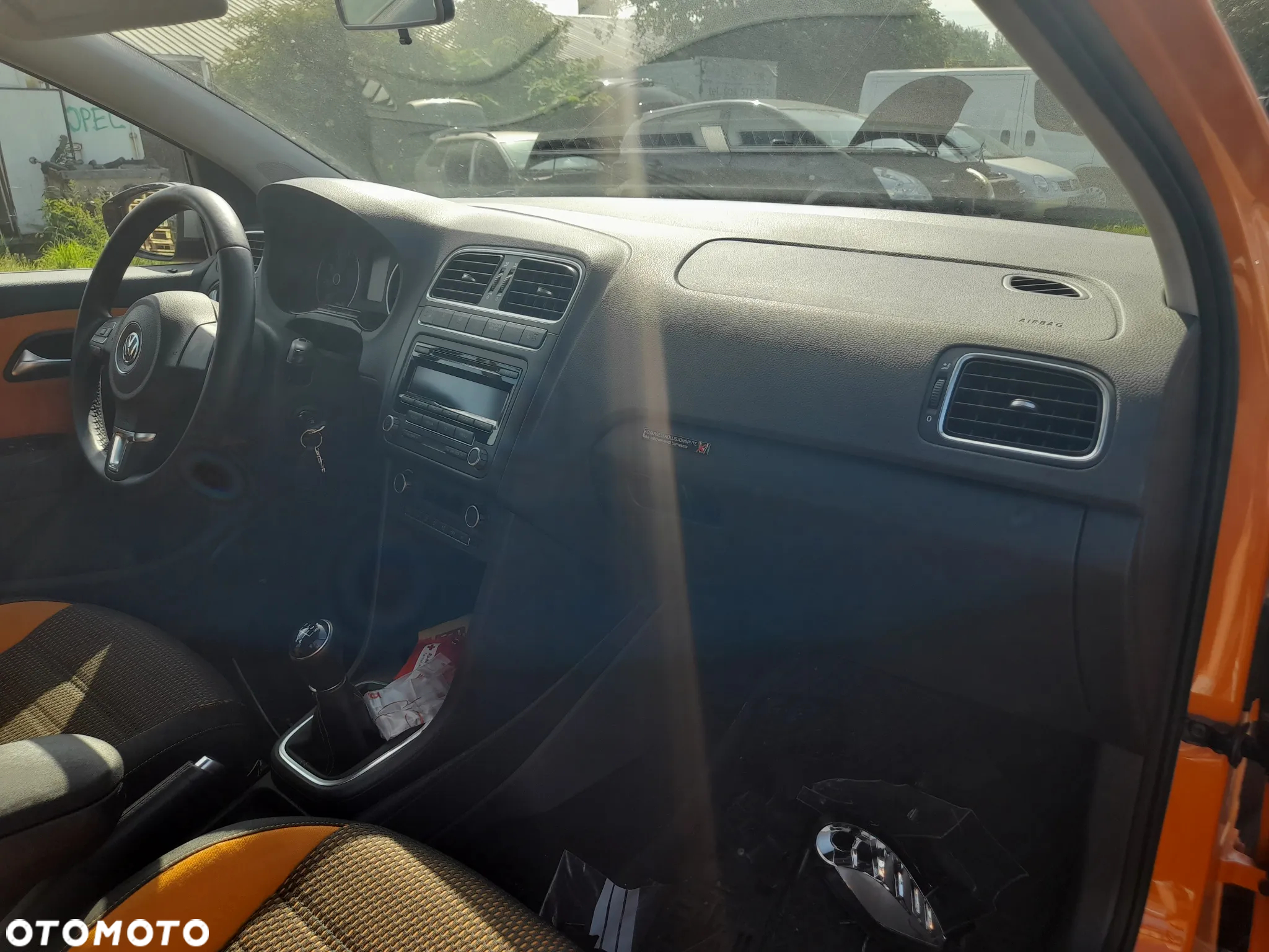 VW POLO V 6R PULPIT DESKA ROZDZIELCZA KONSOLA AIRBAG PASAŻERA - 10