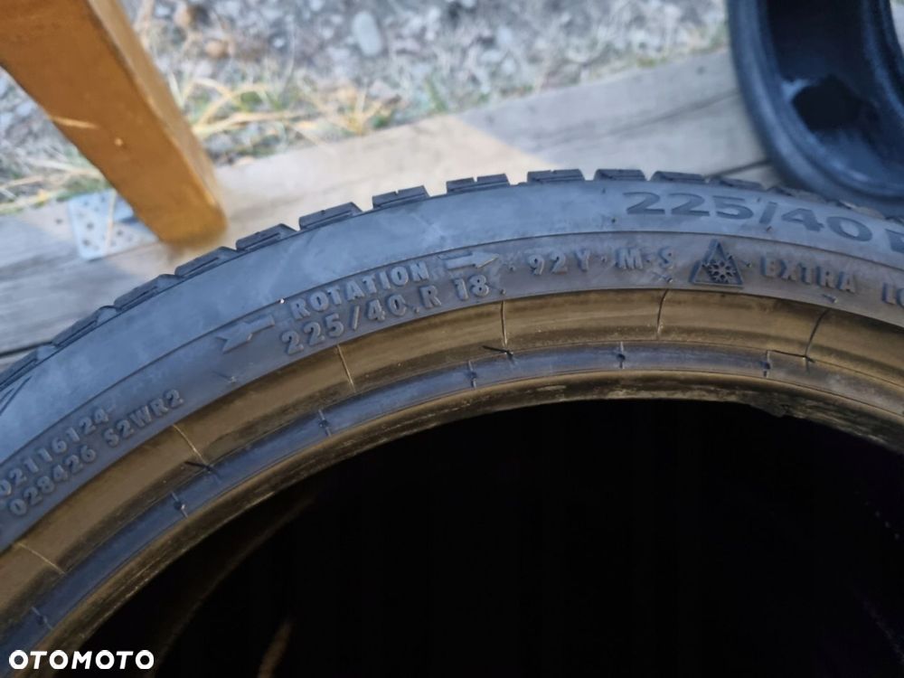 OPONY CONTI ALLSEASON CONTACT 2x225/40R18,2x245/35R18 2021r 4x7,8mm super - 16