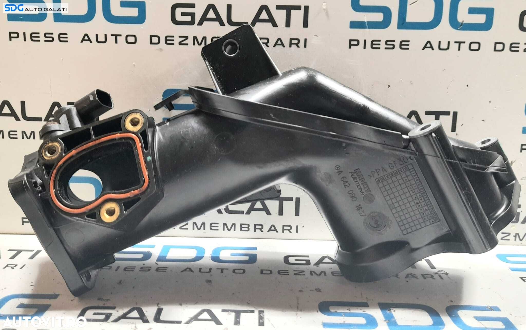 Tub Tubulatura Conducta Admisie Aer Mercedes ML W164 ML320 3.0 CDI 2005 - 2018 Cod A6420901637 [N0055] - 1