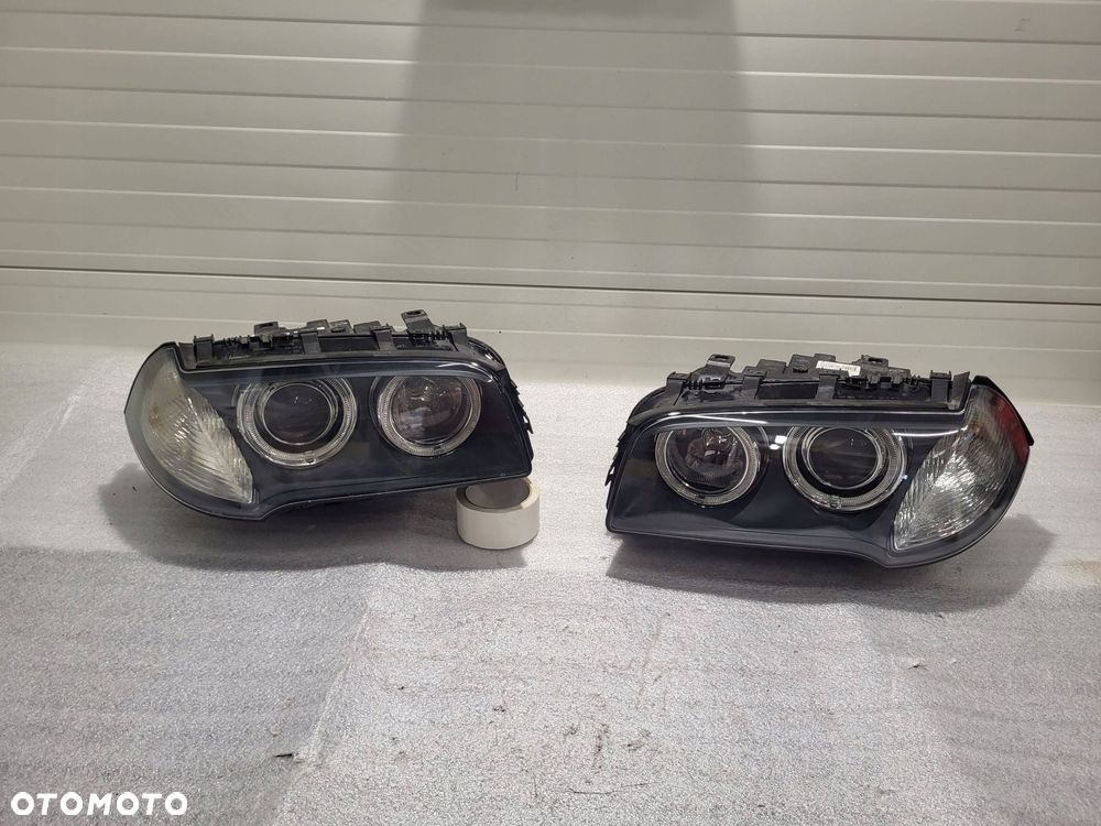 bmw x3 e83 xenon komplet lamp przednich 7162193 / 7162194 - 1