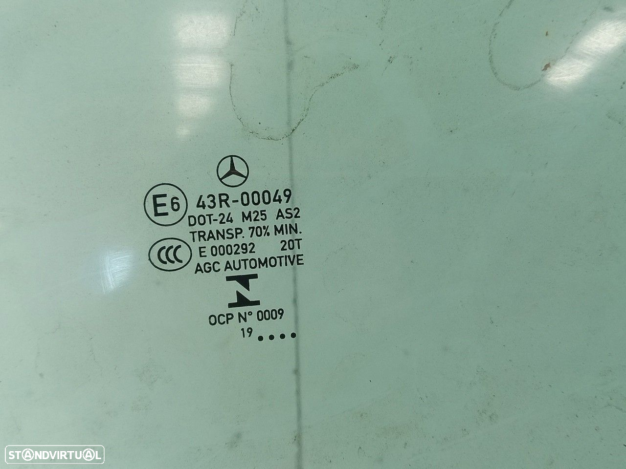 Vidro porta frente direita MERCEDES-BENZ Classe C (W205) - 2