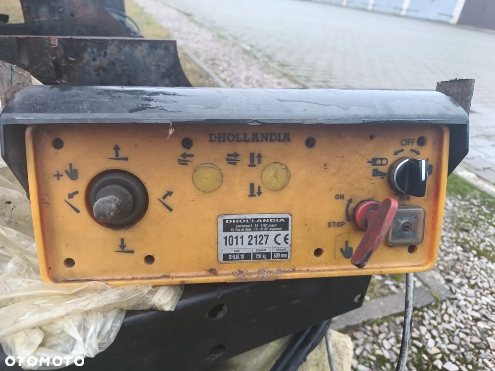 Winda aluminiowa dhollandia 750 kg Mercedes sprinter 906 crafter - 8