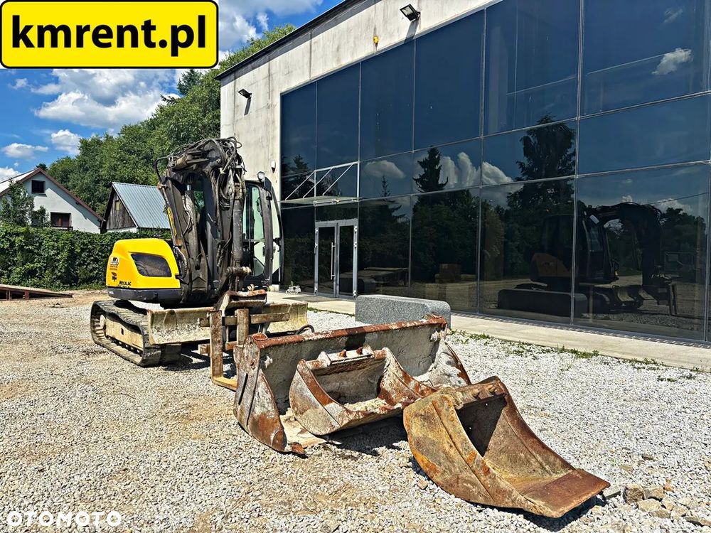 Mecalac 8 MCR MINI-KOPARKA 2012R. | MECALAC 6 MCR, JCB 8065 8080 8085 85 Z VOLVO ECR 88, CAT 308, 307 , BOBCAT 80 KOMATSU PC 88 - 7