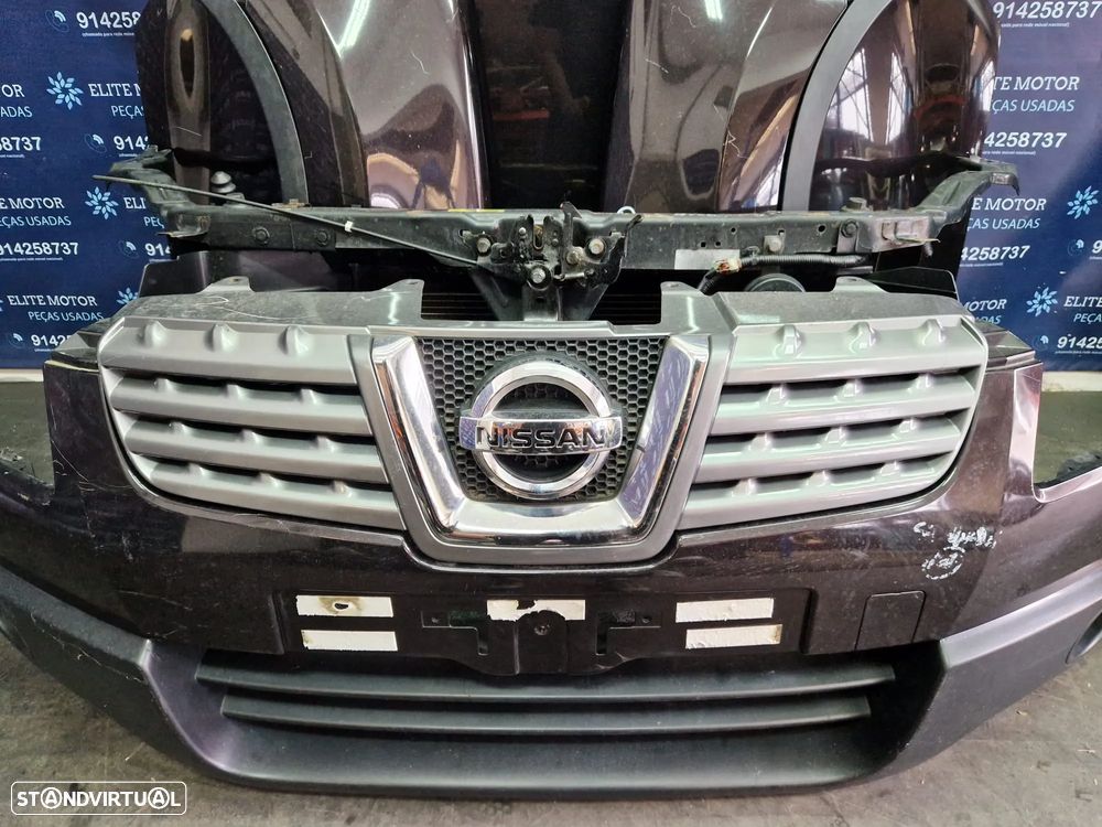 Frente completa usada NISSAN QASHQAI J10 1.6 capot parachoques guardalamas oticas radiadores - 4