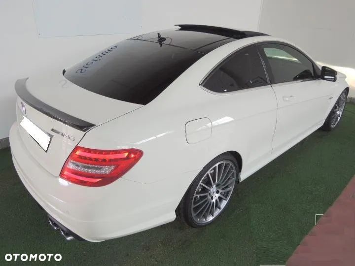 MERCEDES C-KLASA W204 COUPE SPOILER AMG PODKŁAD!!! - 8
