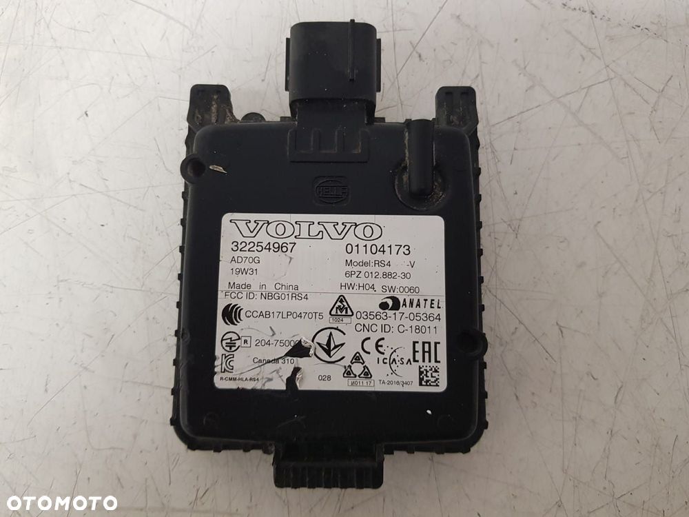 RADAR SENSOR CZUJNIK MARTWEGO POLA VOLVO 32340780 32254967 - 2
