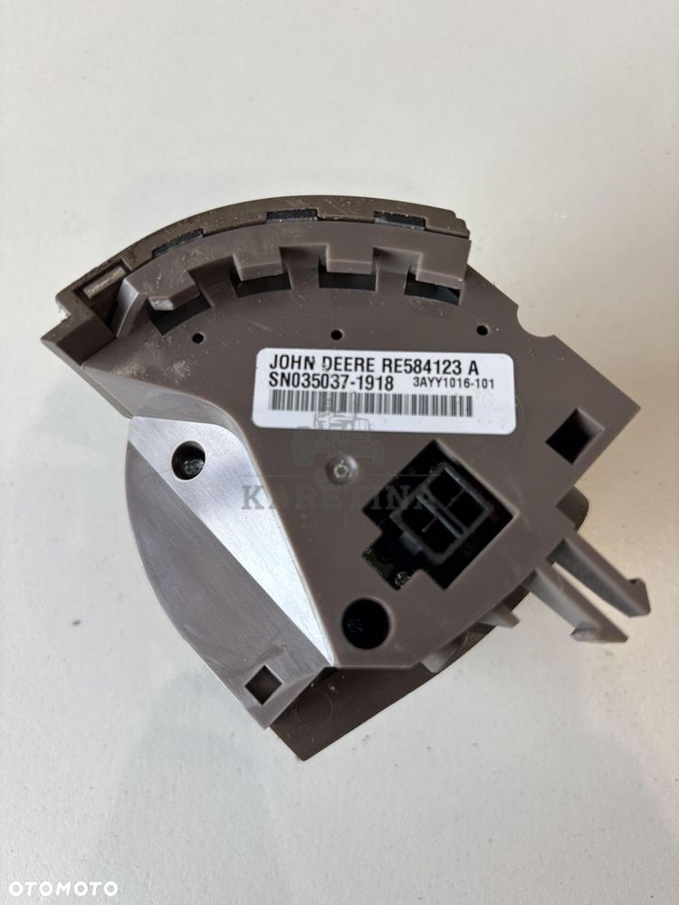 John Deere seria 6000 7000 8000 R - pokrętło sterowanie zaczepem tylnym RE584123 - 1