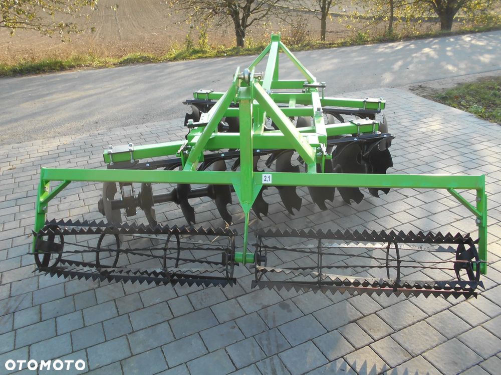 Brona talerzowa STRUMYK alfa V1,4 - 2,7m Talerzówka 2-walcowa z wałkiem - 8