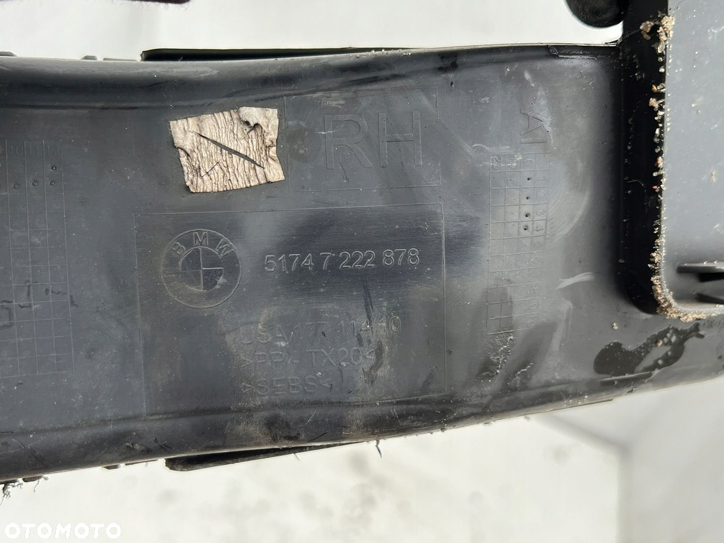WLOT POWIETRZA HAMULCÓW PRAWY BMW X5 E70 LIFT 7222878 - 3