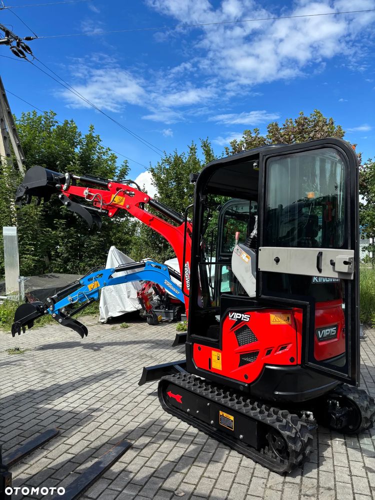 Kingway VIP15 1500kg Gąsienice 230mm Kciuk HYDRAULICZNY 25KM 3cyl DIESEL - 10