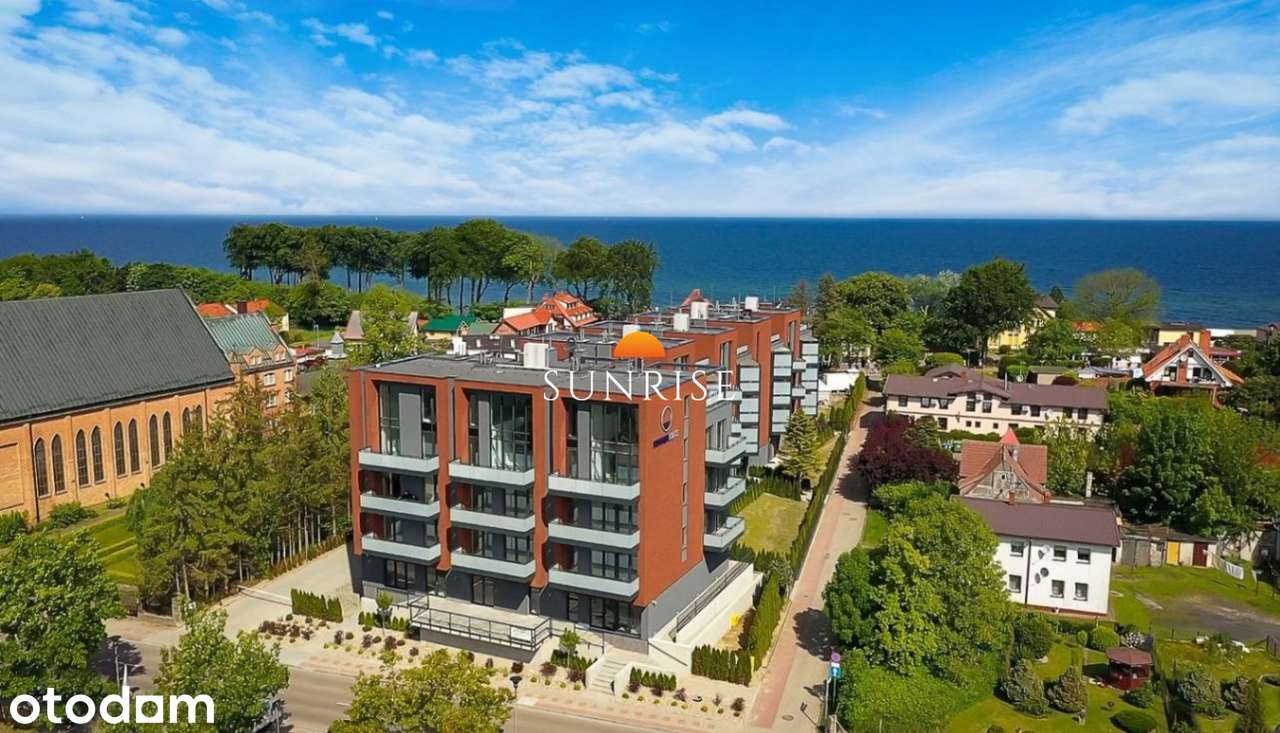 Ustronie Morskie - apartament z widokiem na morze, 100 m od plaży