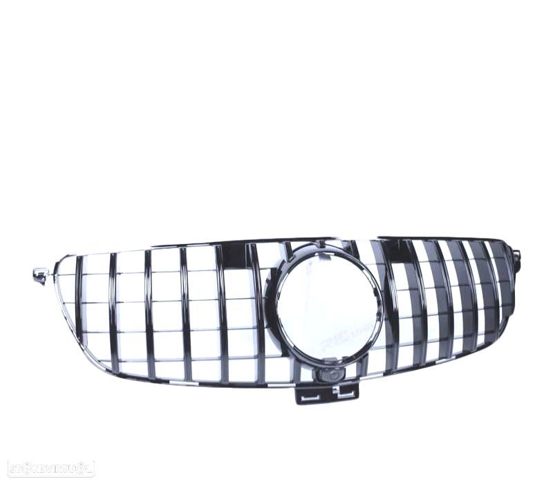 GRELHA FRONTAL MERCEDES CLASE GLE W166 X292 AMG 15-18 LOOK GLE63 GT PRETO - 3
