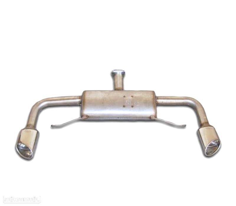 LINHA DE ESCAPE PARA AUDI TT 8J 06-14 CROMADO - 1