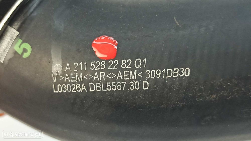 TUBO MERCEDES CLASE E (W211) BERLINA E 270 CDI (211.016) - 3