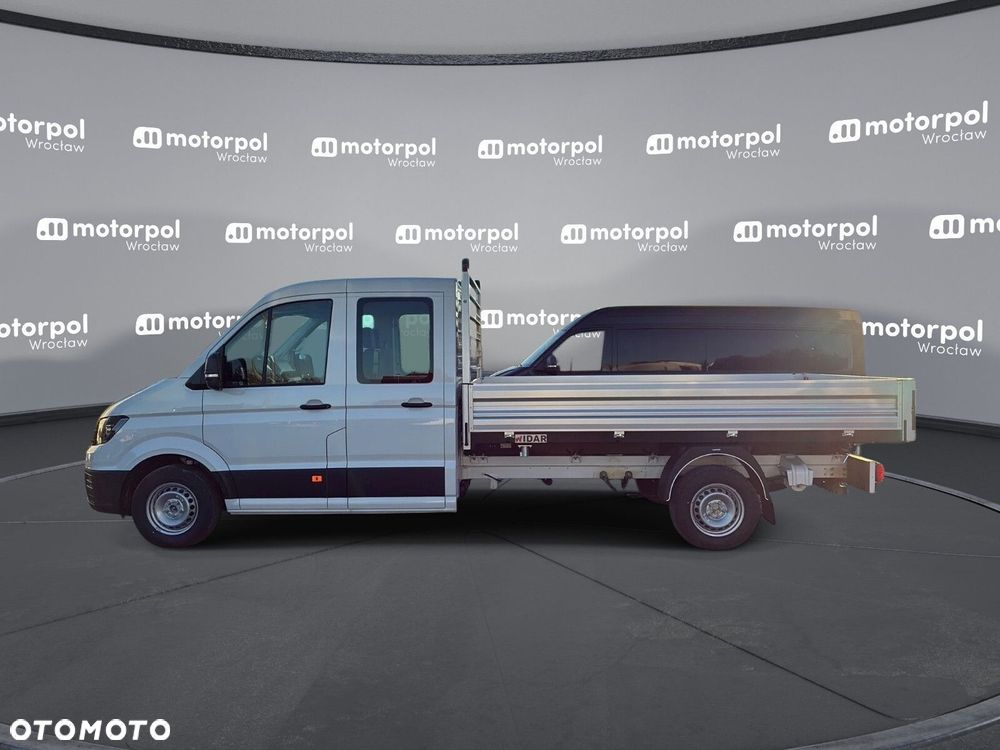 Volkswagen Crafter 35 WYWROTKA/7 os./ Podw. Kabina L4, 2.0BiTDI 163 KM, r.o. 4490 mm - 4