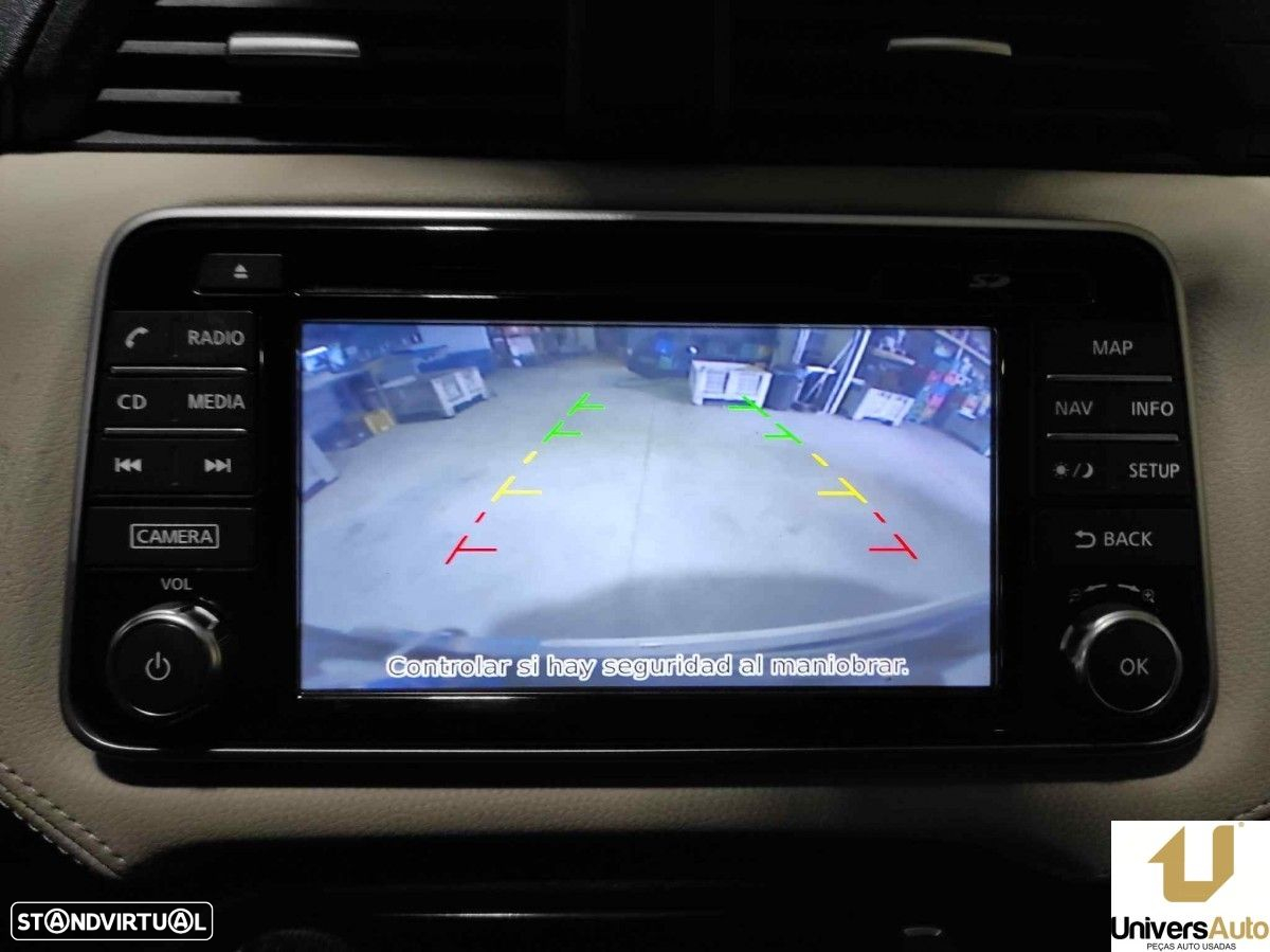 SISTEMA NAVEGAÇÃO GPS NISSAN MICRA V (K14) ACENTA - 9