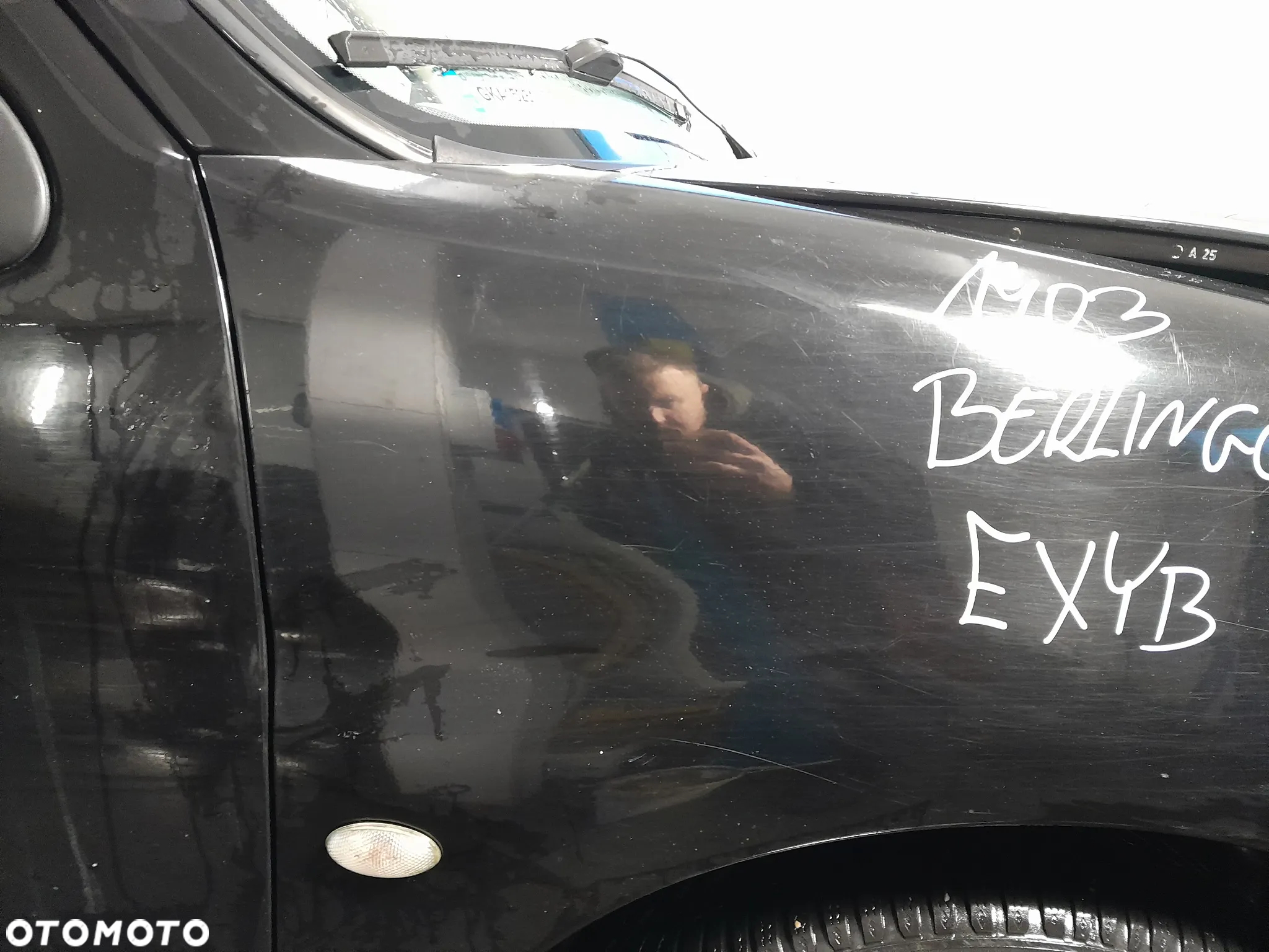 CITROEN BERLINGO I LIFT BŁOTNIK PRAWY PRZEDNI PRAWY PRZÓD KOLOR: EXYB - 2