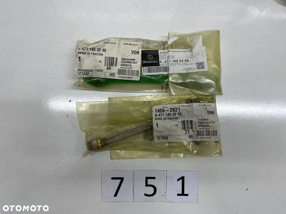 Cięgno zaworu EGR Mercedes Actros MP4 A 4711403246 - 5
