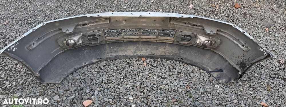 Bara fata SKODA OCTAVIA 2 an 2004-2007 cu halogene, grile si ornamente - 5
