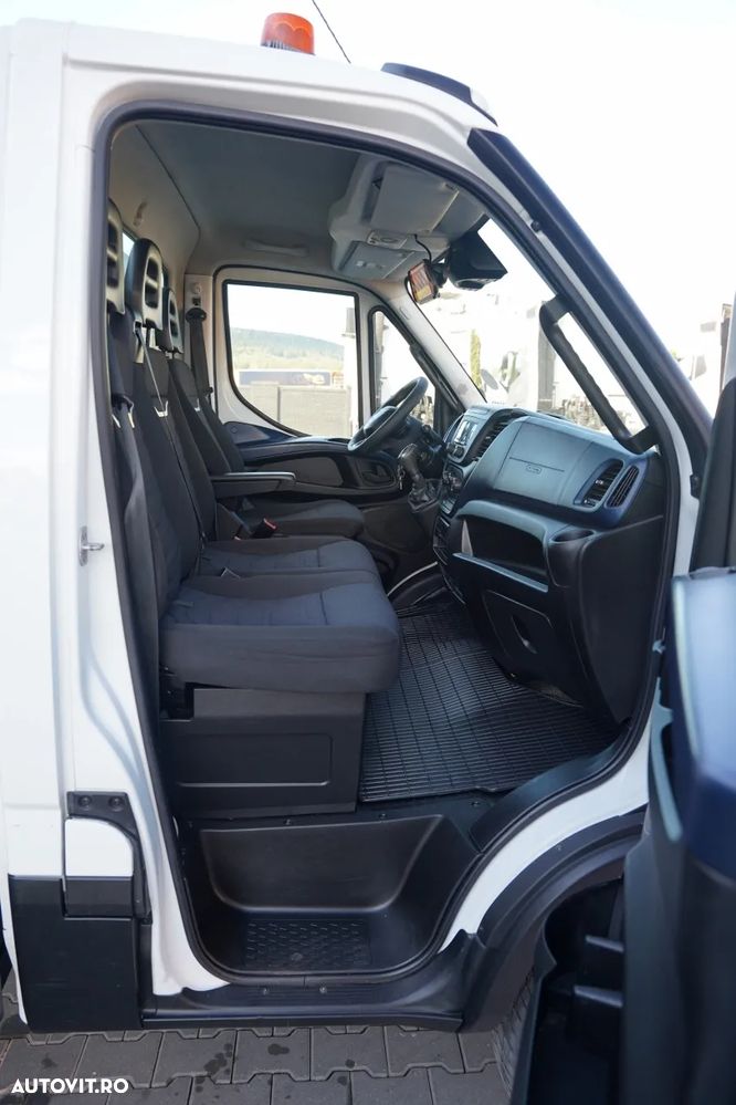 Iveco DAILY 70-180 / BASCULATOR SPATE 2.8 M / MTA: 7.0 T / BLOCARE PUNȚI / DUBLU / HI-MATIC - 35