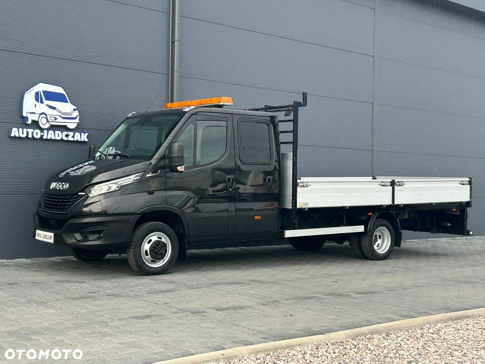 Iveco Daily 50C21 35C21 3.0 HPI Hi-Matic DOKA Skrzynia Brygadówka 7 OSÓB długa paka 435cm **LED**KLIMA**BLIŹNIAKI**Sprowadzony** - 1