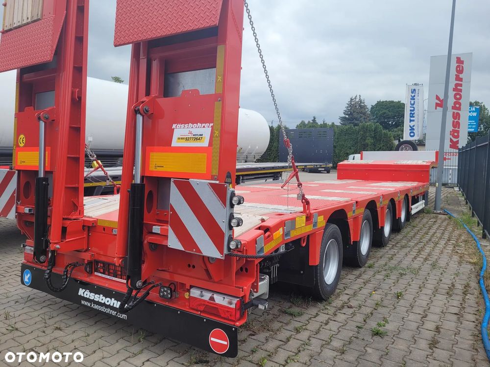 Kassbohrer SLA4 Naczepa Lowbed Niskopodwoziowa Rozsuwana - 3