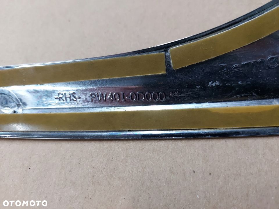 Yaris III Lift 17-20 Listwa Chrom Zderzak Tył R - 3