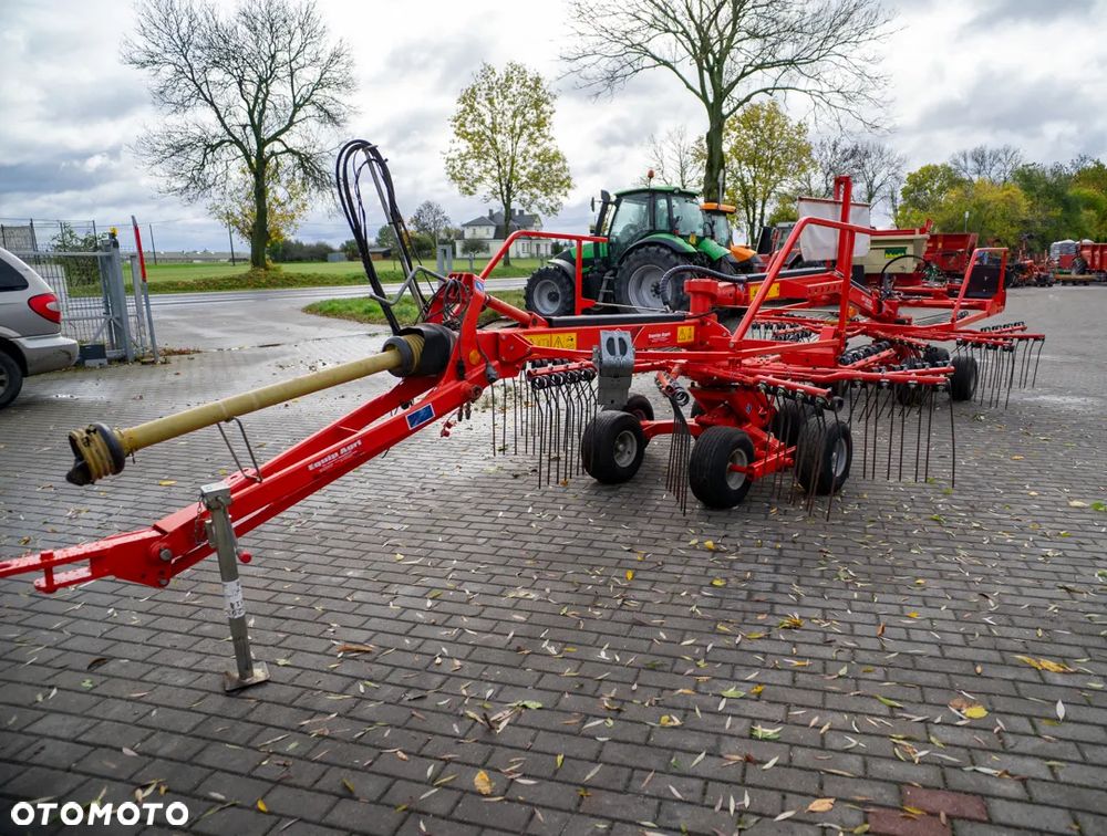 Kuhn ZGRABIARKA GA 6632 ZGRABIARKA KUHN Zapraszam Posiadam wiele maszyn Ciagnik Prasa Kosiarka - 11