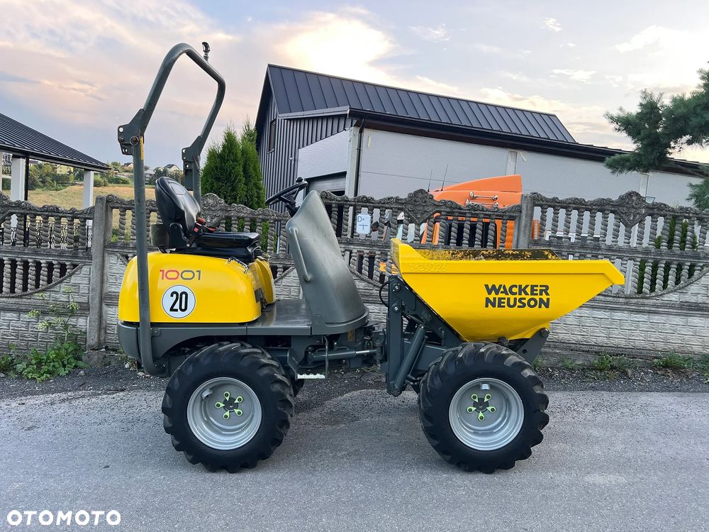 Wacker Neuson 1001 | Wozidło Budowlane | Wacker Neuson 1001 | 1 Tona | Wysoki Wysyp | 4x4 | Stan IDEALNY | Tylko 1200 MTG | - 3