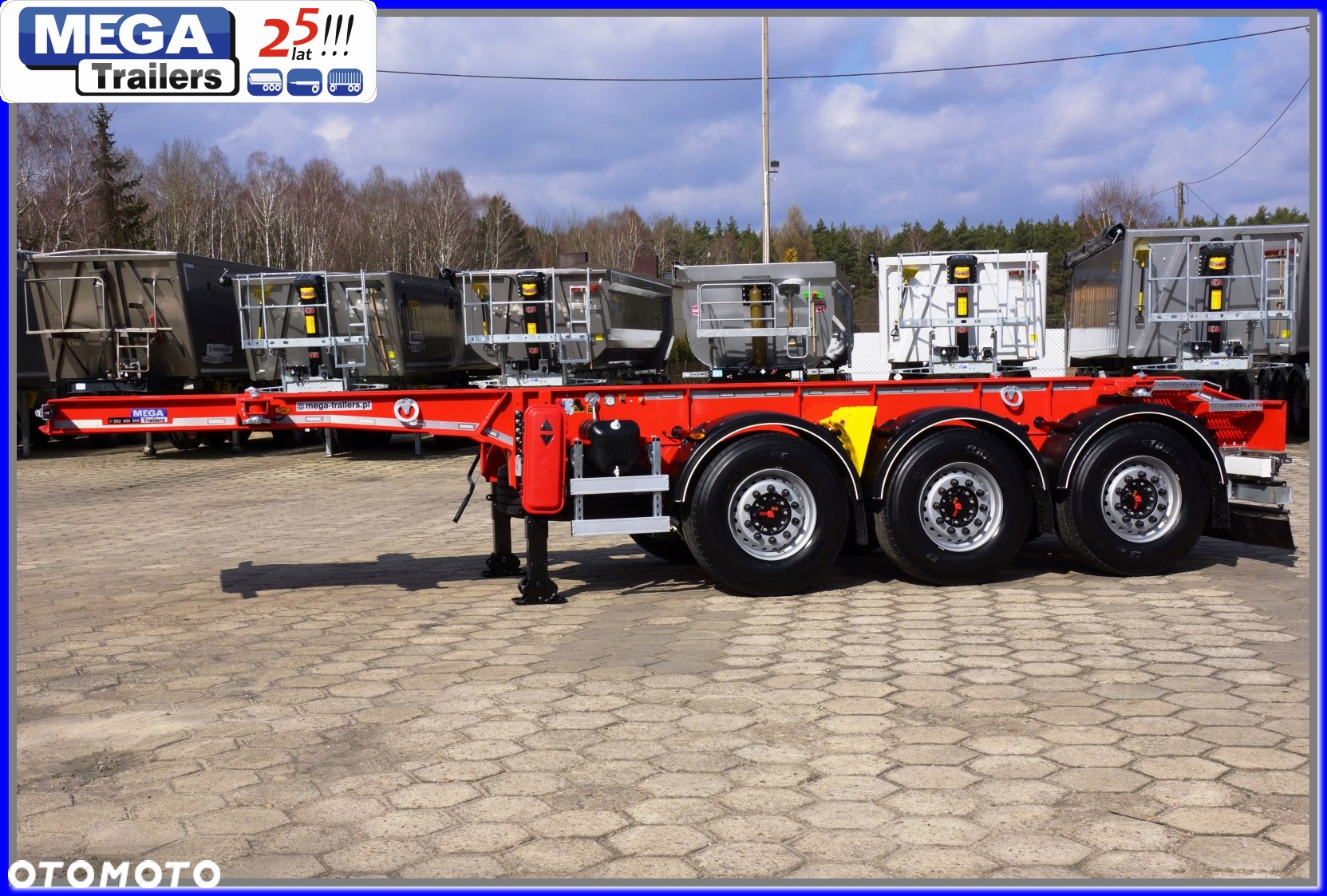Inny Naczepa do przewozu Tank Kontenerów 20 FT  MEGA TRAILERS - 6