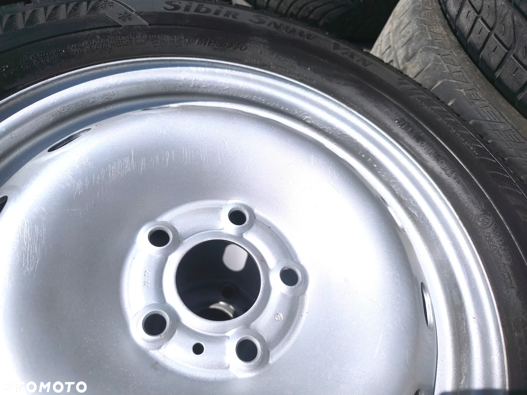 5x114,3 5x114 Felgi Stalowe Stal 16C 16 C Koła Zimowe Zima RENAULT TRAFIC III 3 OPEL VIVARO B II 2 FIAT TALENTO NISSAN NV300 PRIMASTAR II 2 6mm Legnica ALU-RAD 215/65 - 4