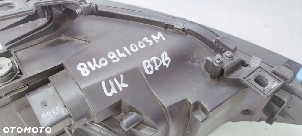 REFLEKTOR LEWY AUDI A4 B8 LIFT UK 8K0941003M BDB - 6