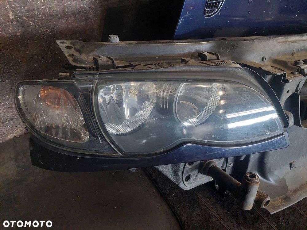 KOMPLETNY PRZÓD MASKA PAS LAMPY BMW E46 LIFT 317/5 ORIENTBLAU METALLIC - 3
