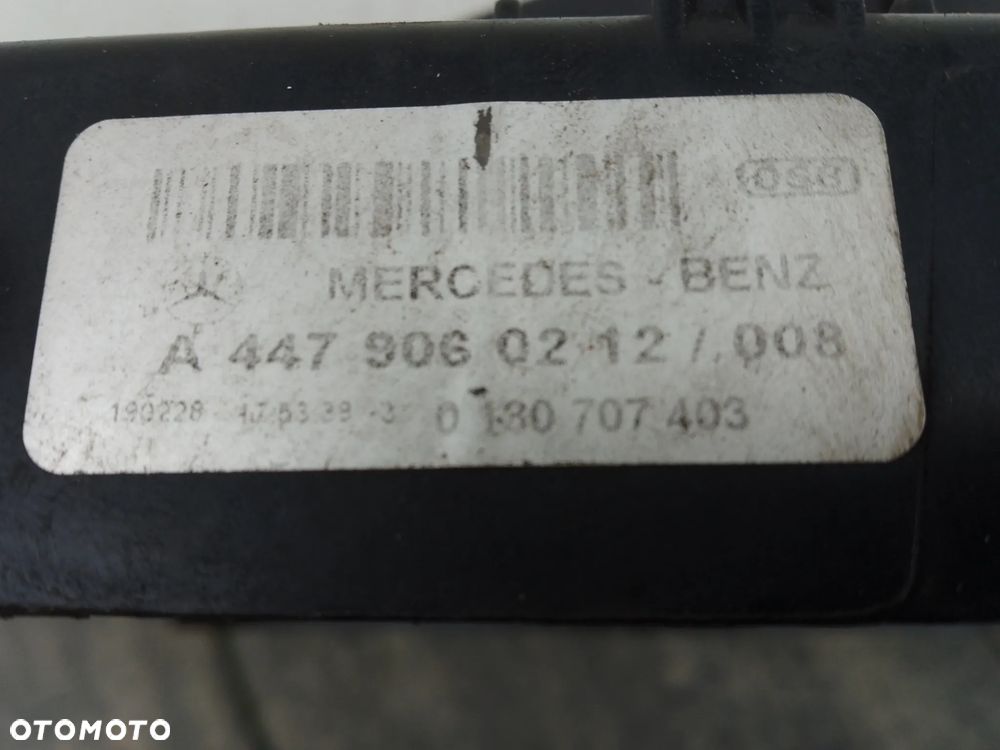 WENTYLATOR OBUDOWA CHŁODNICY VITO V-KLASA W447 SPRINTE na czesci uszkodzona obudowaR 910 A4479060212 - 5