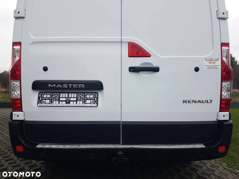 Renault MASTER 6-OSÓB L3H2 BRYGADÓWKA DŁUGI WYSOKI KLIMA KRAJOWY BLASZAK VAN FURGON - 36