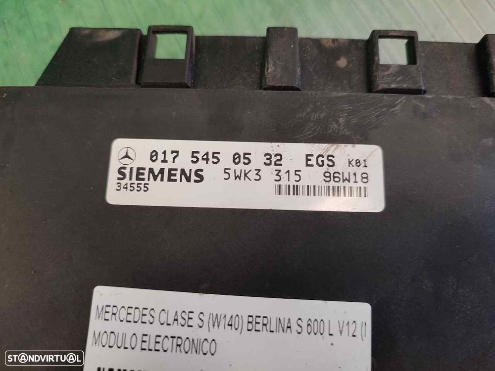 MODULO ELECTRONICO MERCEDES-BENZ CLASSE S - 3