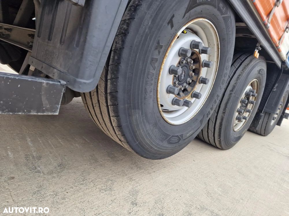 Schmitz Cargobull SCB S3T+STIVUITOR detasabil HIAB 2,5tone, 2018, AXA VIRATOARE, 13,6m lungime, usi spate, deschideri laterale, Anv 80% bune, rulata doar in Germania, posibilitate leasing 4 ani, SUPER PRET semiremorca+stivuitor-20.900 EUR+Tva - 25
